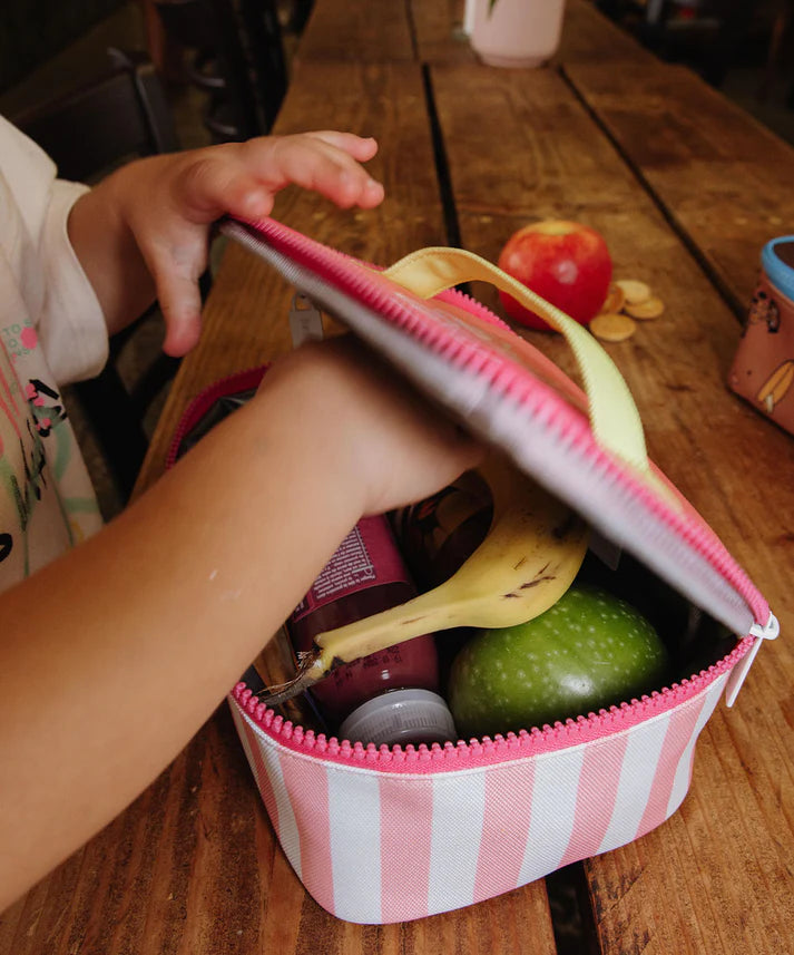 Bolsa termica de almuerzo Pink Stripes Hello Hossy