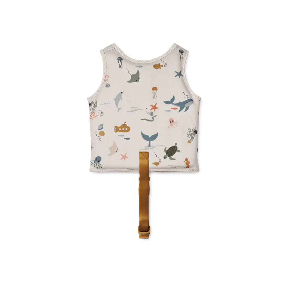 Chaleco flotador infantil Sea Creatures Liewood