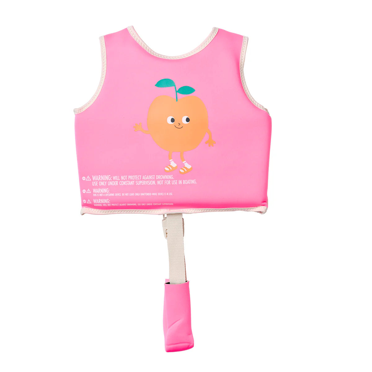 Chaleco flotador infantil Sunnylife Poppy the peach rosa