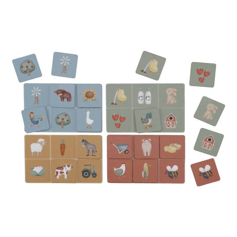 Juego Lotto pequeña Granja Little Dutch
