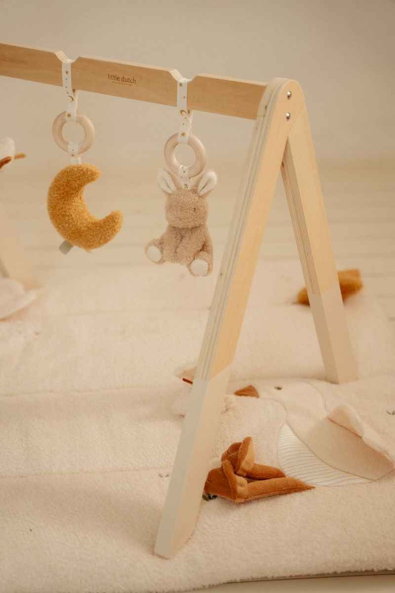 Gimnasio de madera Newborn Naturals Little Dutch