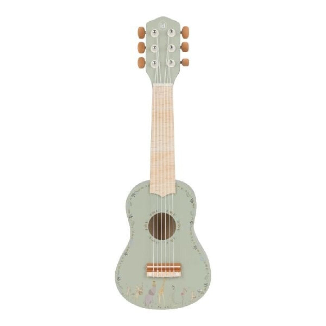 Guitarra infantil verde safari de Little Dutch