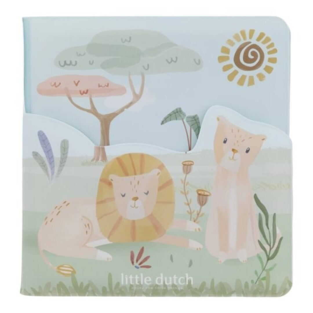 Libro infantil para el baño Safari de Little Dutch