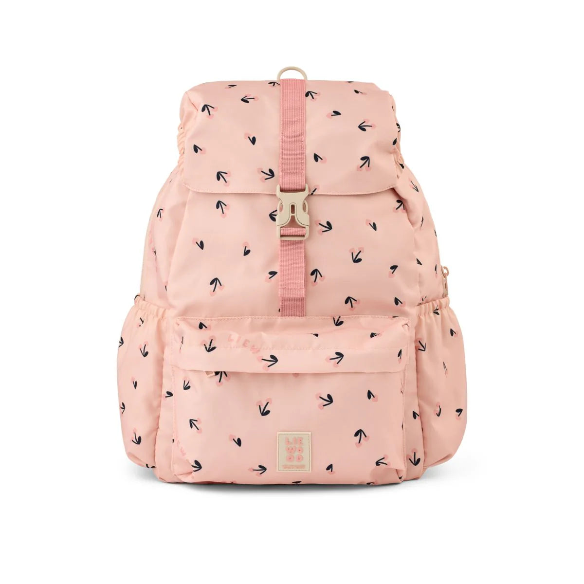 Mochila de Primaria Johnny Cherry heart rosa Liewood