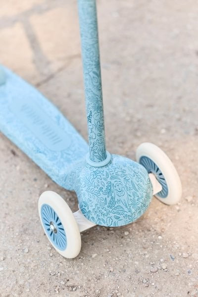 Patinete infantil 3 ruedas Safari Azul Little Dutch