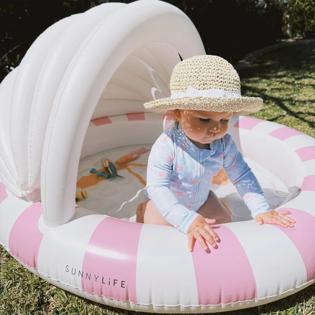 Piscina Infantil inflable Sunnylife Cotton Candy Cherry
