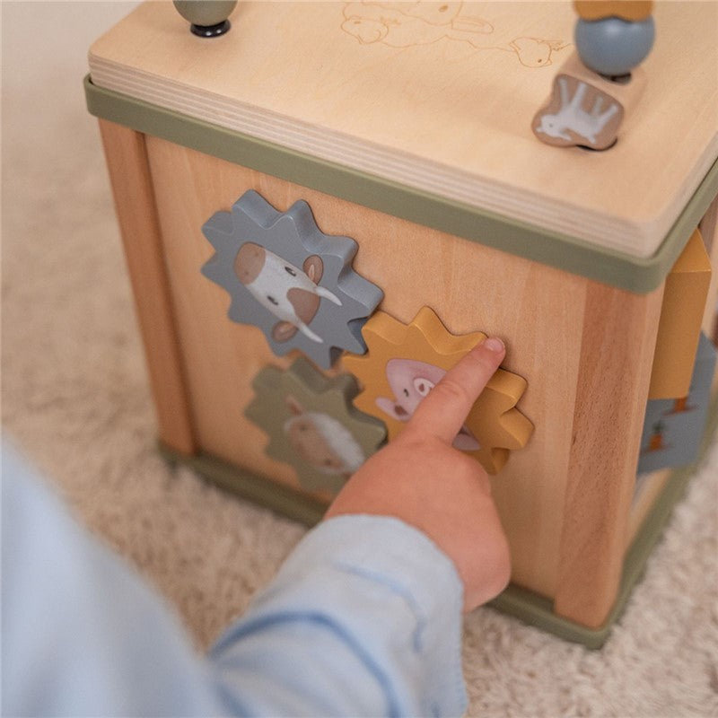 Cubo de actividades Granja de Little Dutch