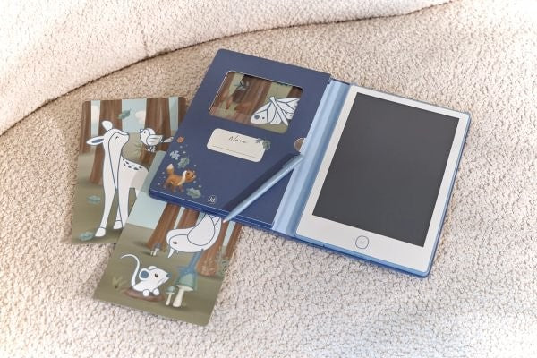 Tablet de dibujo azul forest Friends de Little Dutch