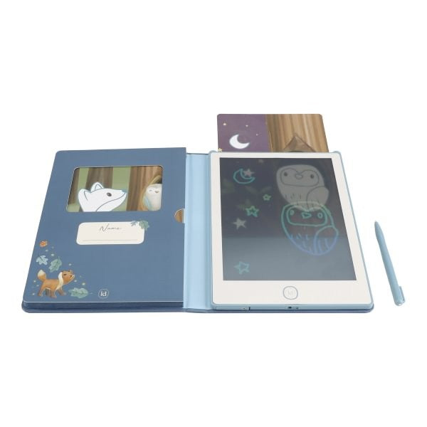 Tablet de dibujo azul forest Friends de Little Dutch