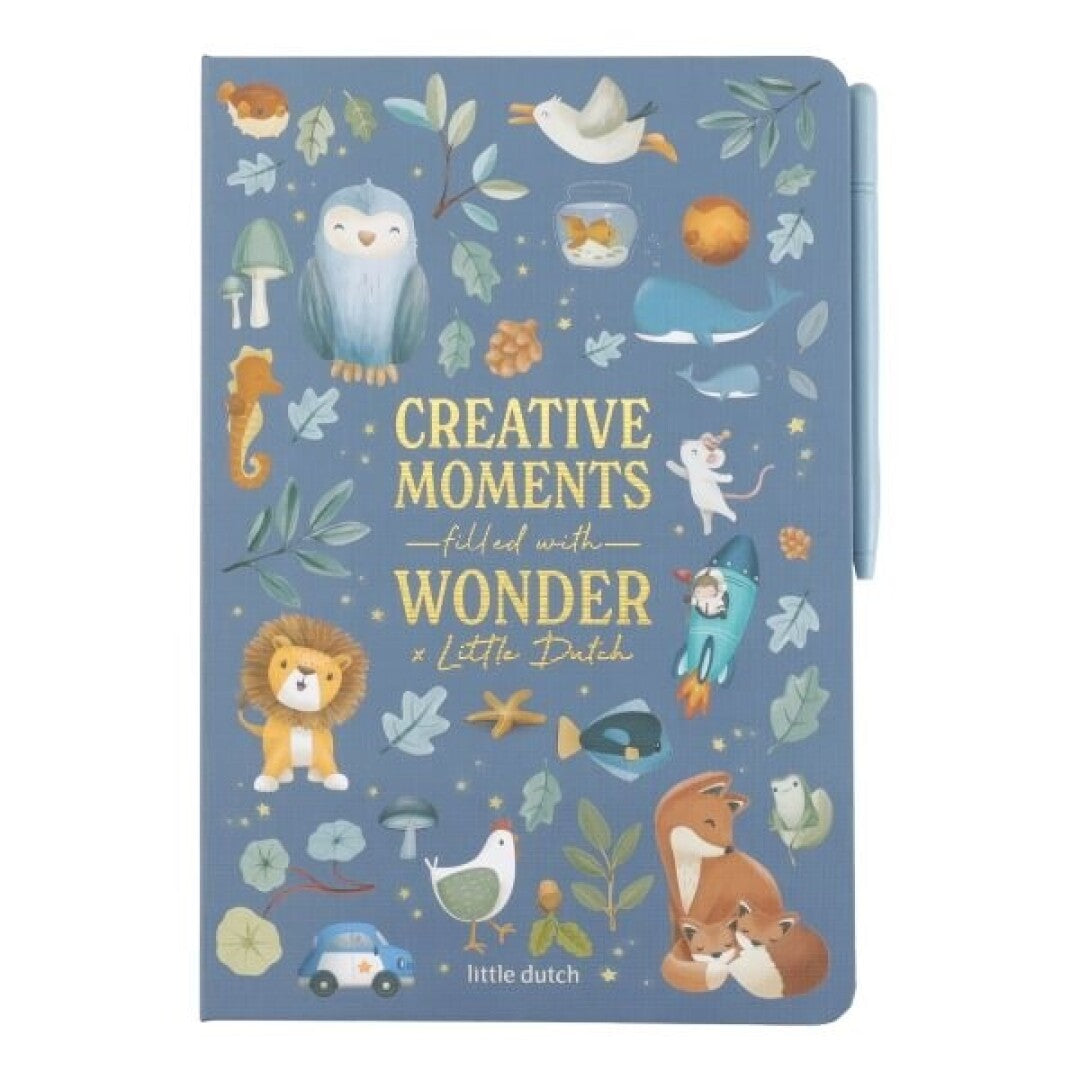 Tablet de dibujo azul forest Friends de Little Dutch