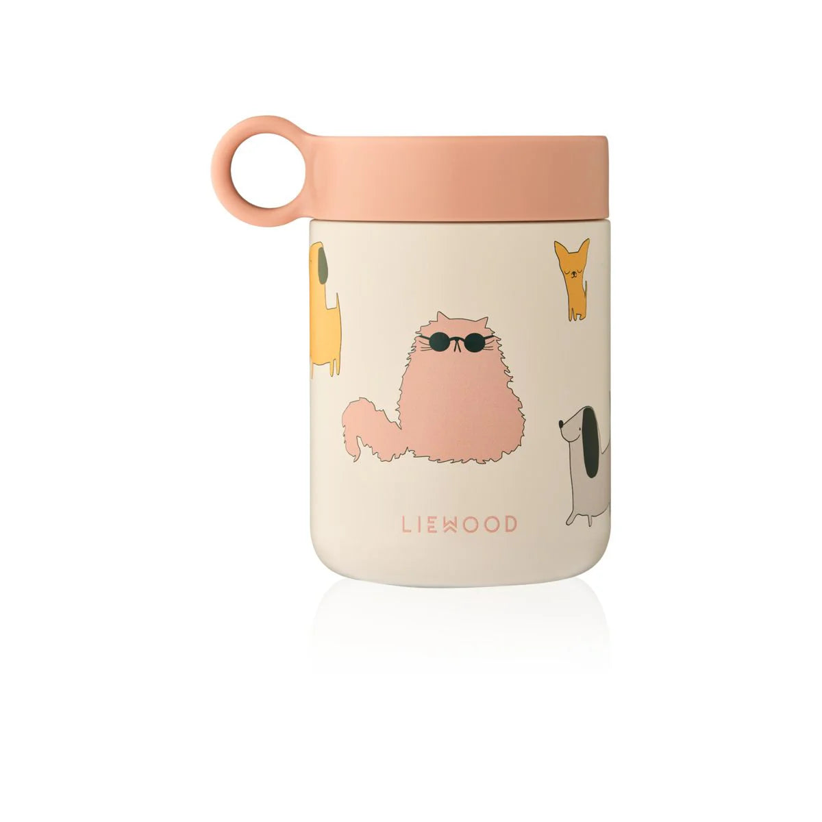 Termo de Acero Infantil Kiani Cats and dog de Liewood