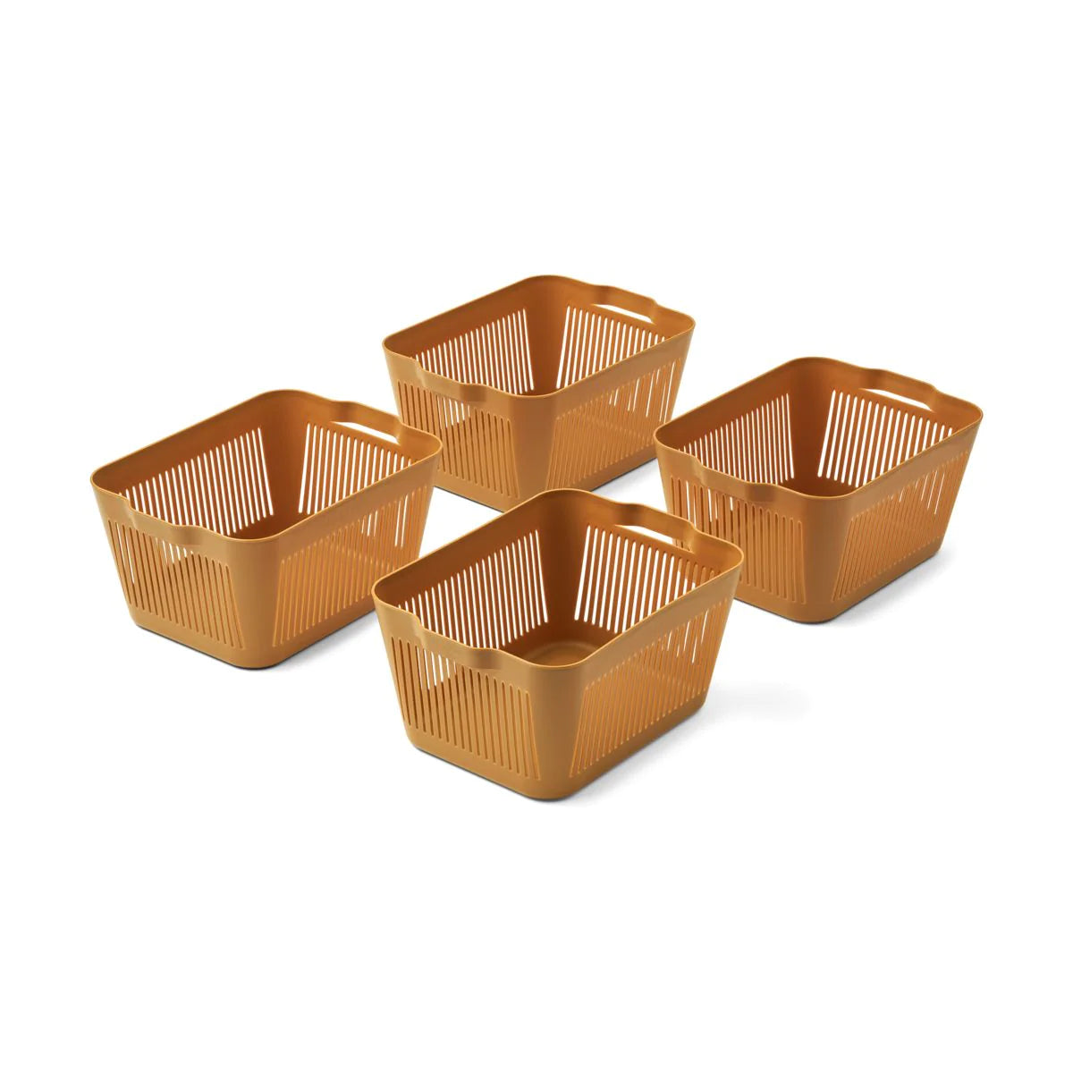 Pack de 4 cestas Makeeva S Golden Liewood