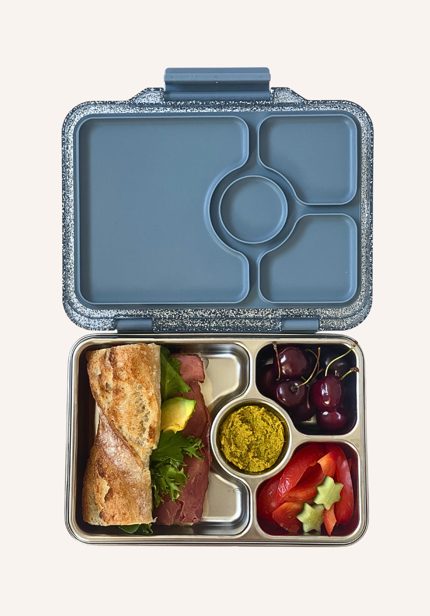 Fiambrera Yumbox Acero Prêt