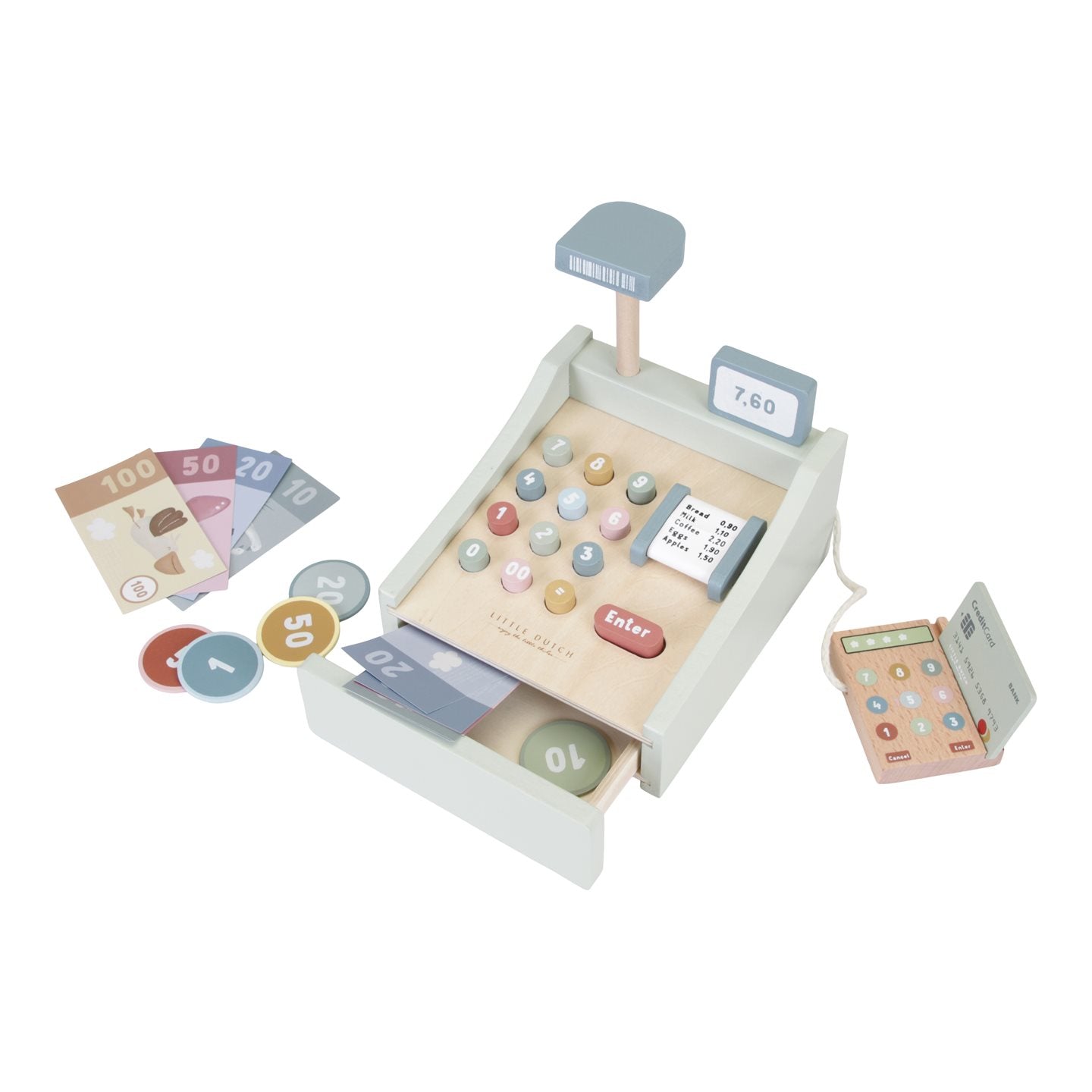 Caja registradora con escáner FSC Little Dutch