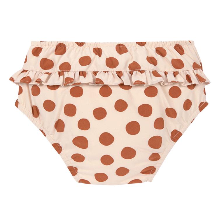Bañador braguita pañal niña Dots rosa de Lassig