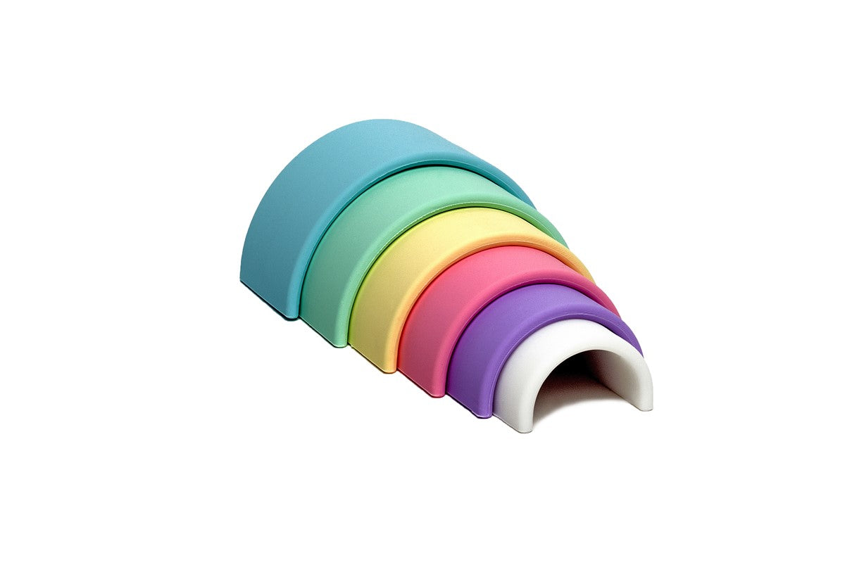 Arcoiris Dena de colores Pastel