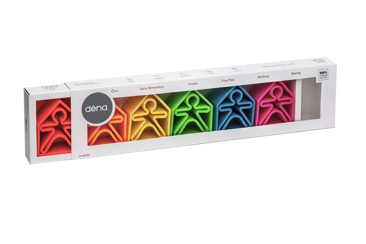 Kit Dena 6 Kids + 6 House colores neón