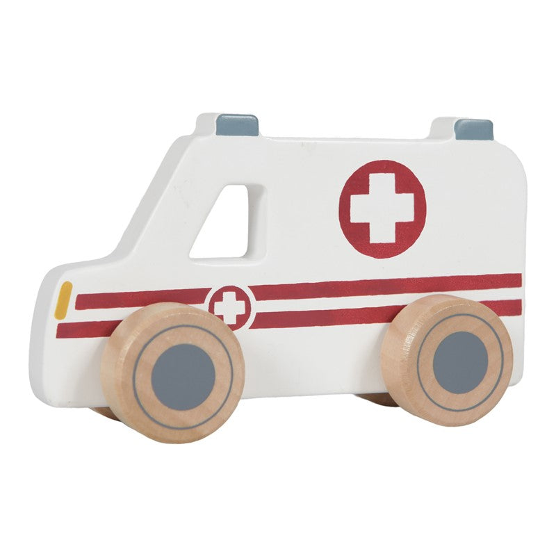 Vehículos de emergencia de madera de Little Dutch