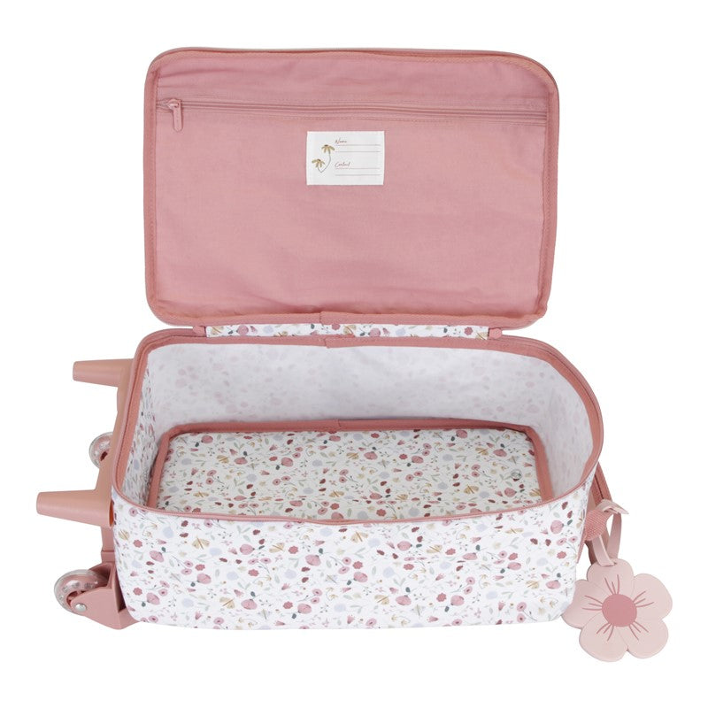 Maleta infantil Flores y Mariposas Little Dutch