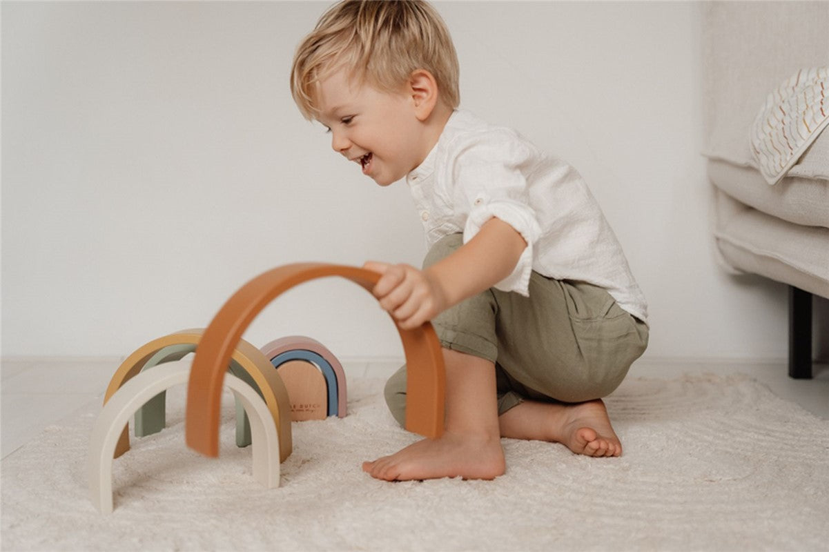 Arcoiris Vintage FSC de Little Dutch