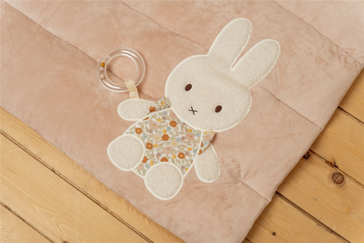 Manta de juego Miffy Vintage Flores de Little dutch