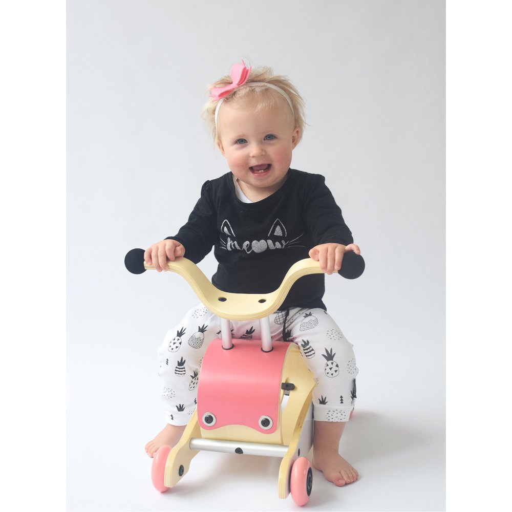 Wishbone Mini Flip Blanca