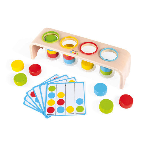 Juego de clasificación de colores essentiel Janod
