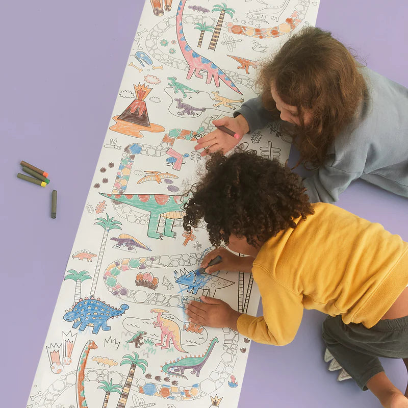 Playpa Paper colorea the Land Olli Ella