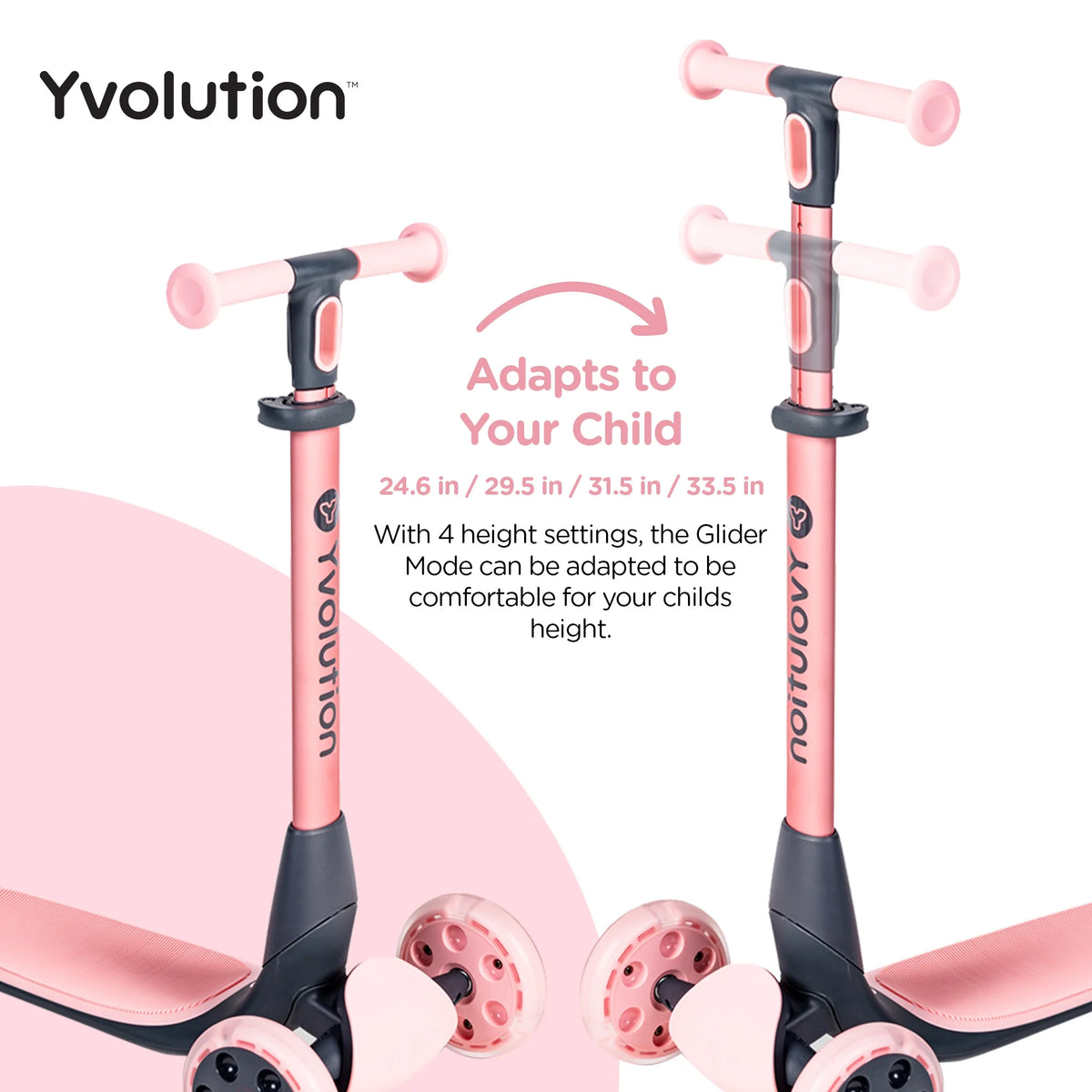 Patinete Nua Verde Yglider Yvolution