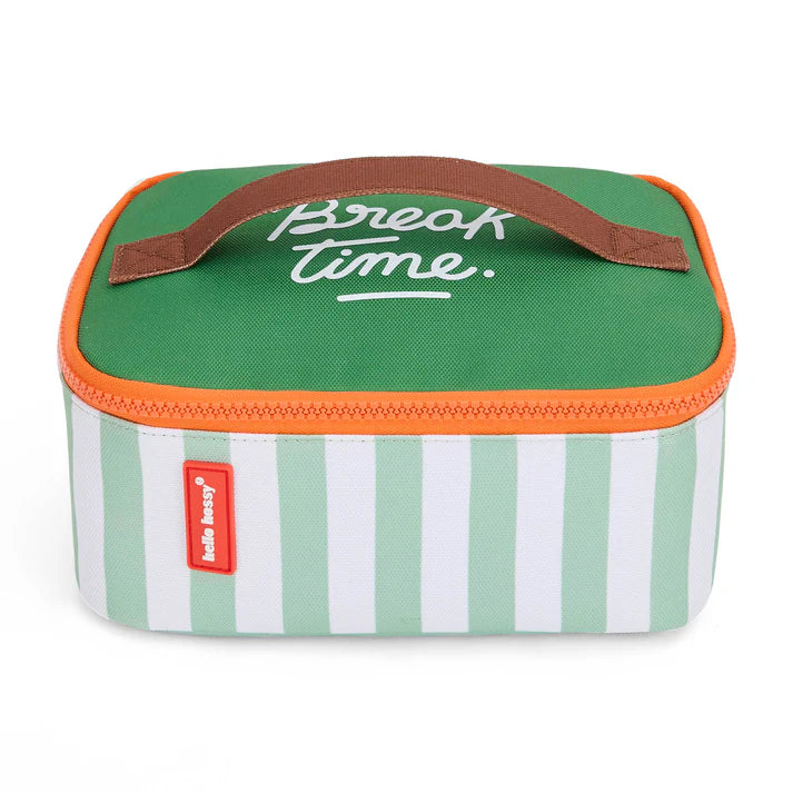 Bolsa termica de almuerzo Green Stripes Hello Hossy