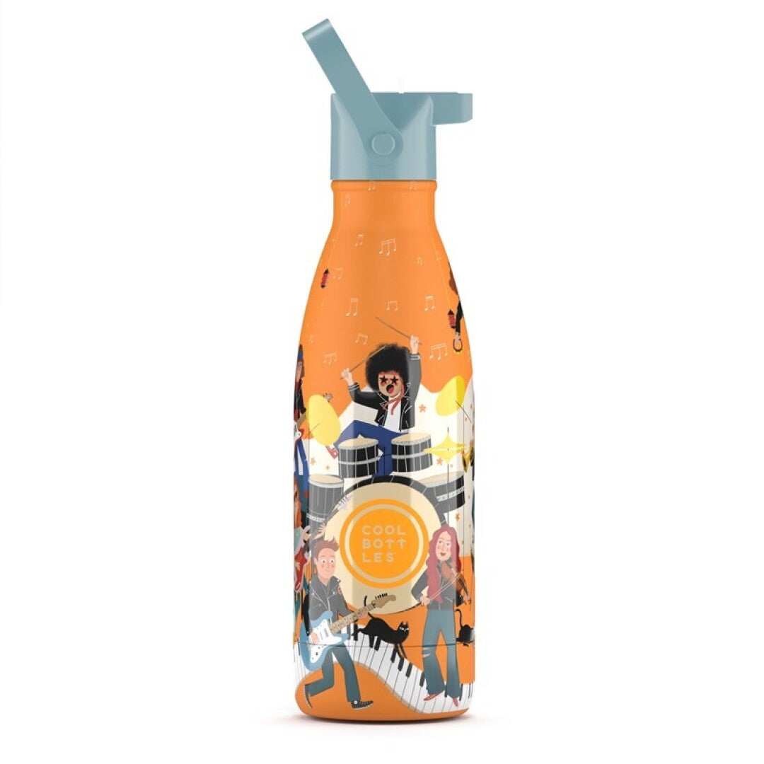 Botella Térmica Acero Cool Bottles Music Beat 350ml