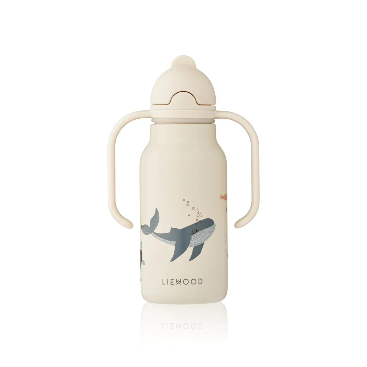 Botella Térmica Acero Kimmie Sea creature asas 250 ml Liewood