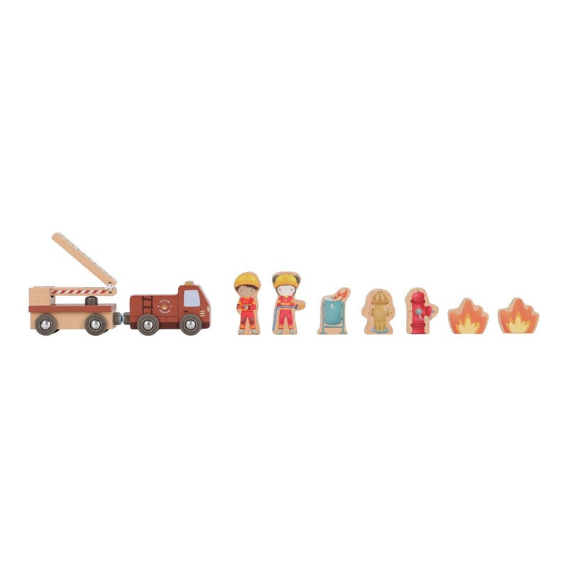 Estación de bomberos de madera FSC Little Dutch