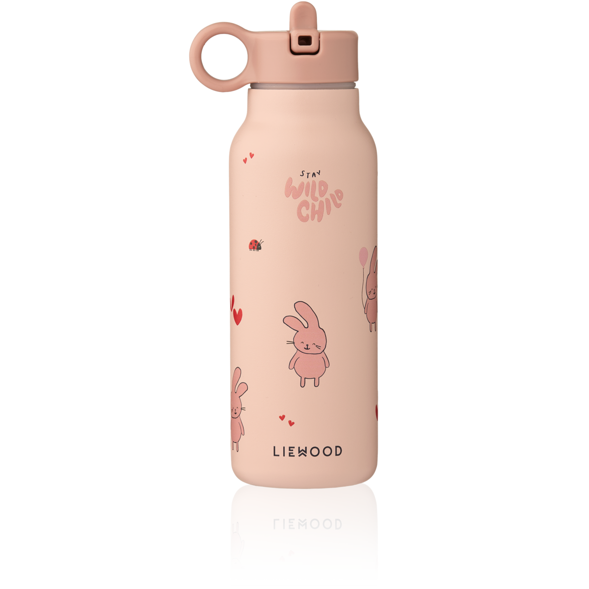 Botella Térmica Acero Falk Wild Child Rosa 350 ml Liewood