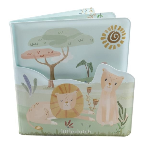 Libro infantil para el baño Safari de Little Dutch