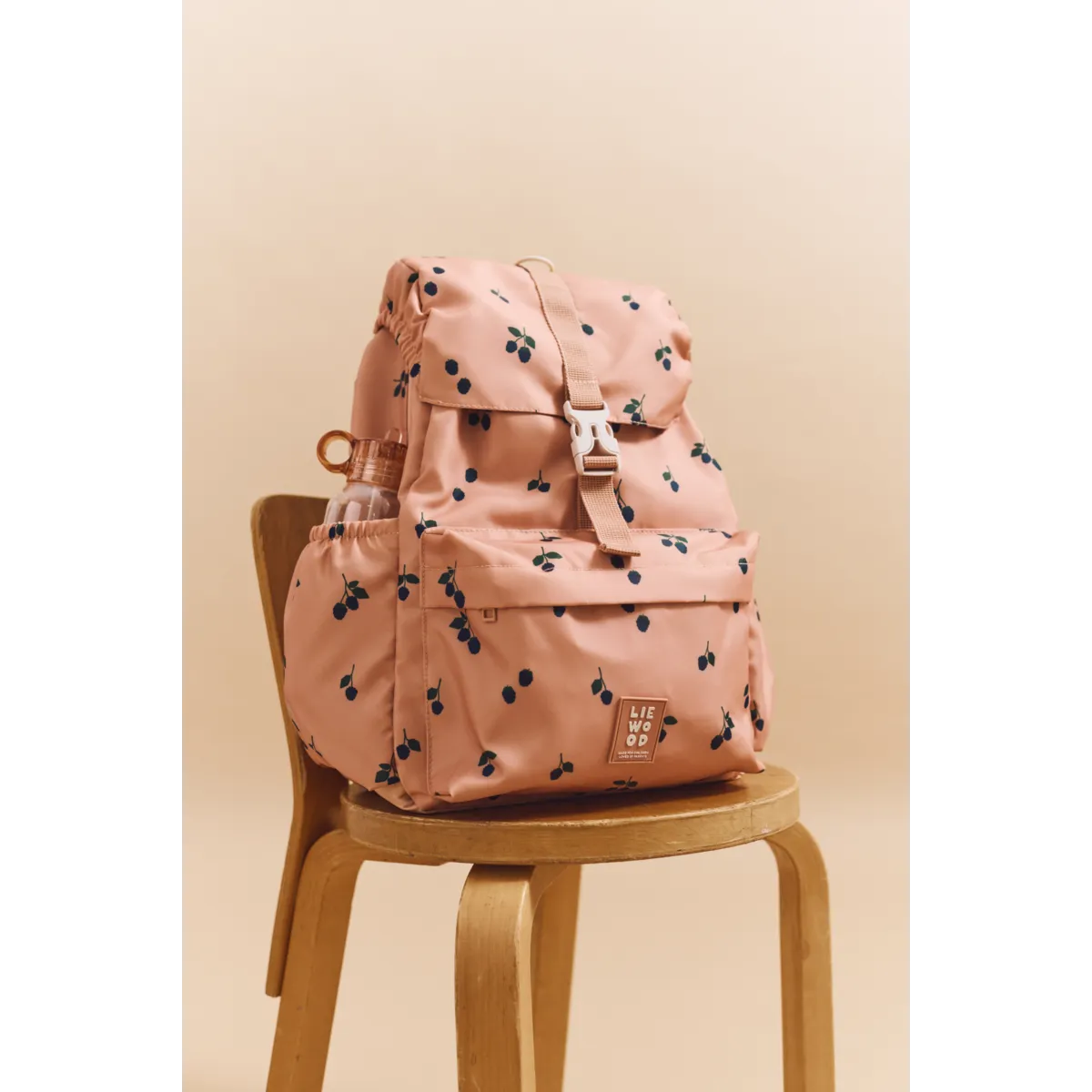 Mochila de Primaria Johnny Berry rosa Liewood