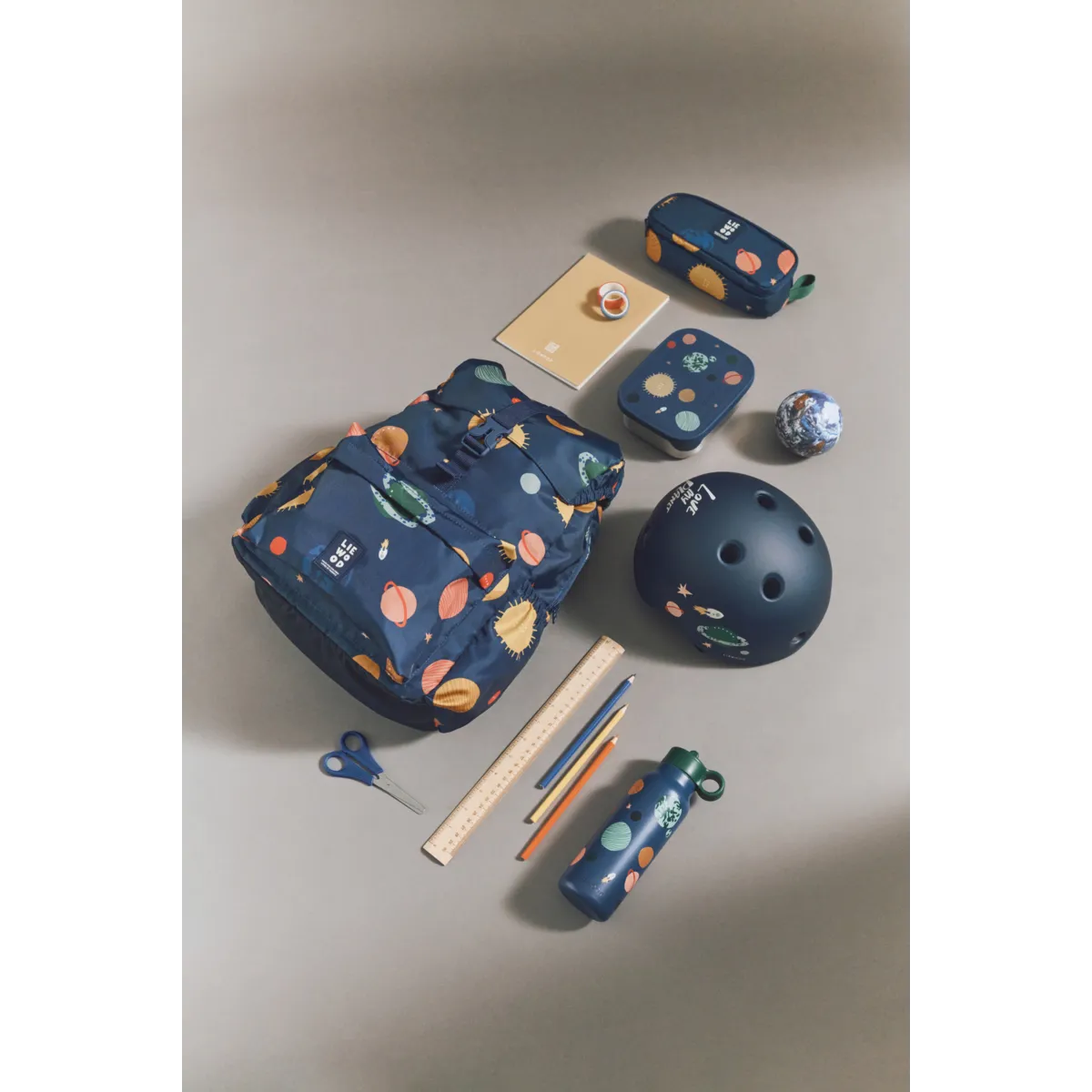 Estuche escolar Andrey Universo Liewood