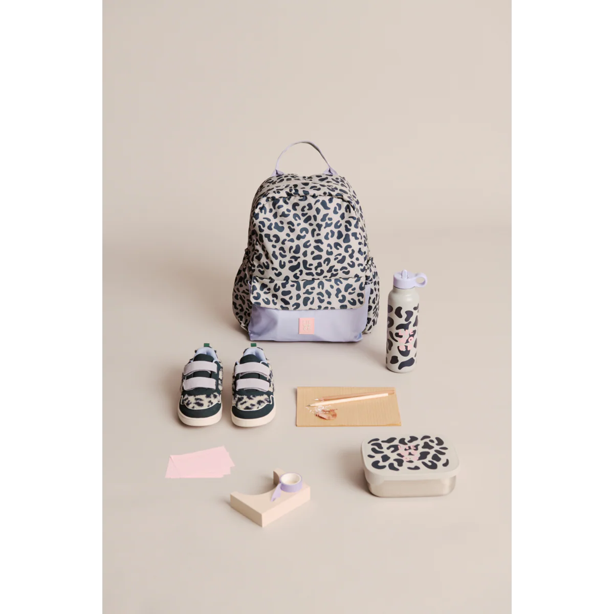 Mochila de Primaria Lennon Mega Leo mist Liewood