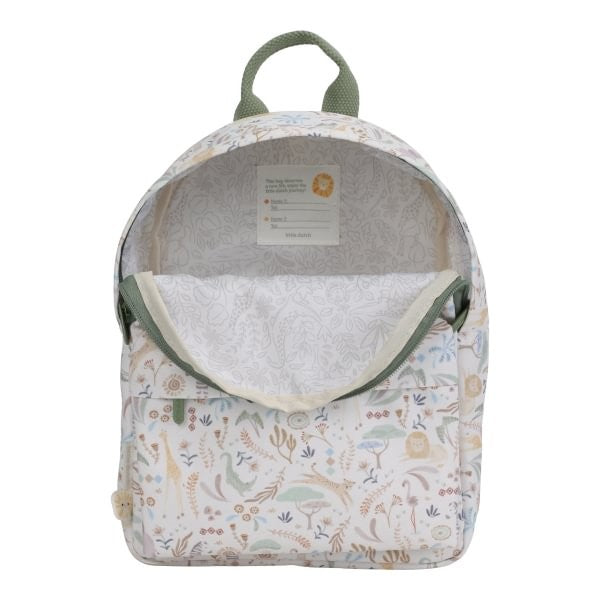 Mochila infantil Safari Friends de Little Dutch