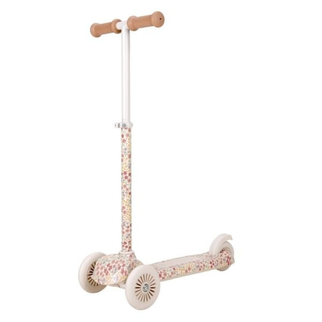 Patinete infantil 3 ruedas Offwhite Little Dutch