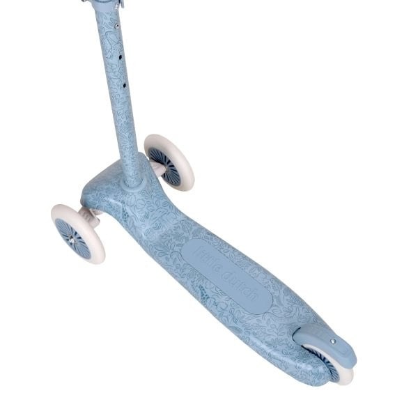 Patinete infantil 3 ruedas Safari Azul Little Dutch