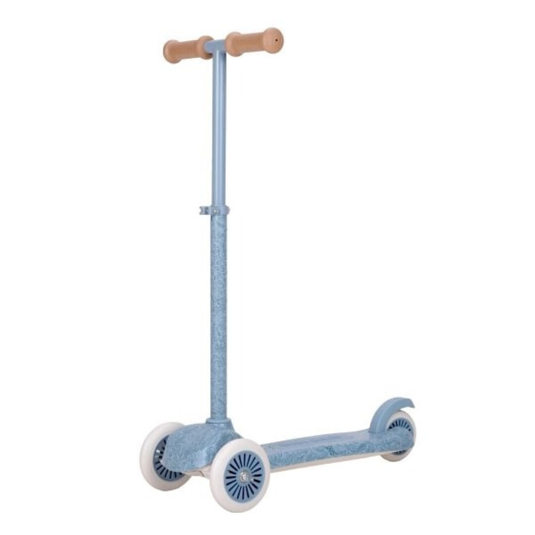 Patinete infantil 3 ruedas Safari Azul Little Dutch