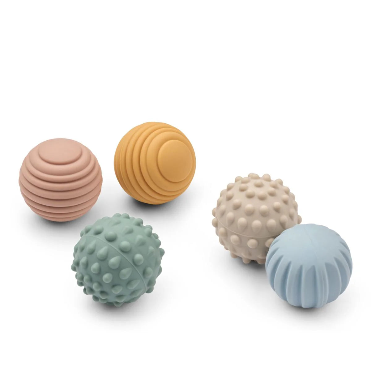 Set de 5 pelotas sensoriales para bebés Dorian Liewood