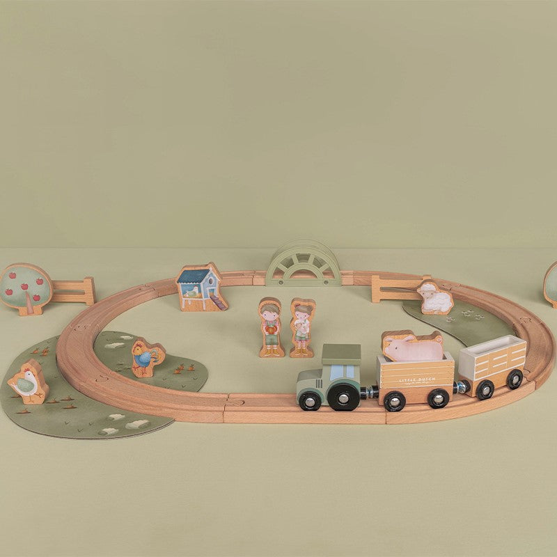 Sistema de tren Little Farm Little Dutch