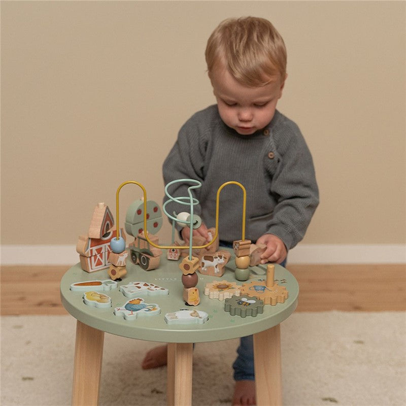 Mesa de actividades Granja FSC de Little Dutch
