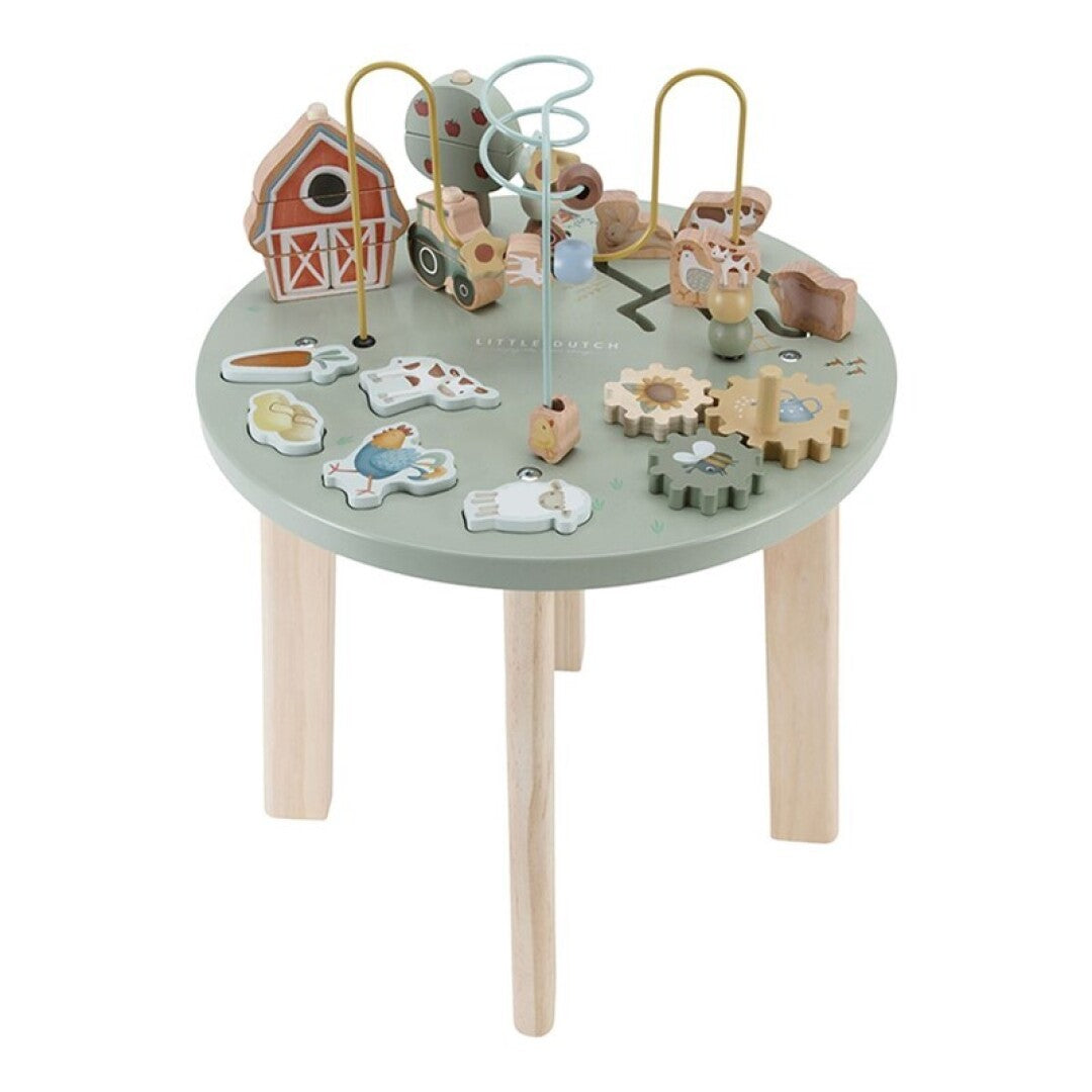 Mesa de actividades Granja FSC de Little Dutch