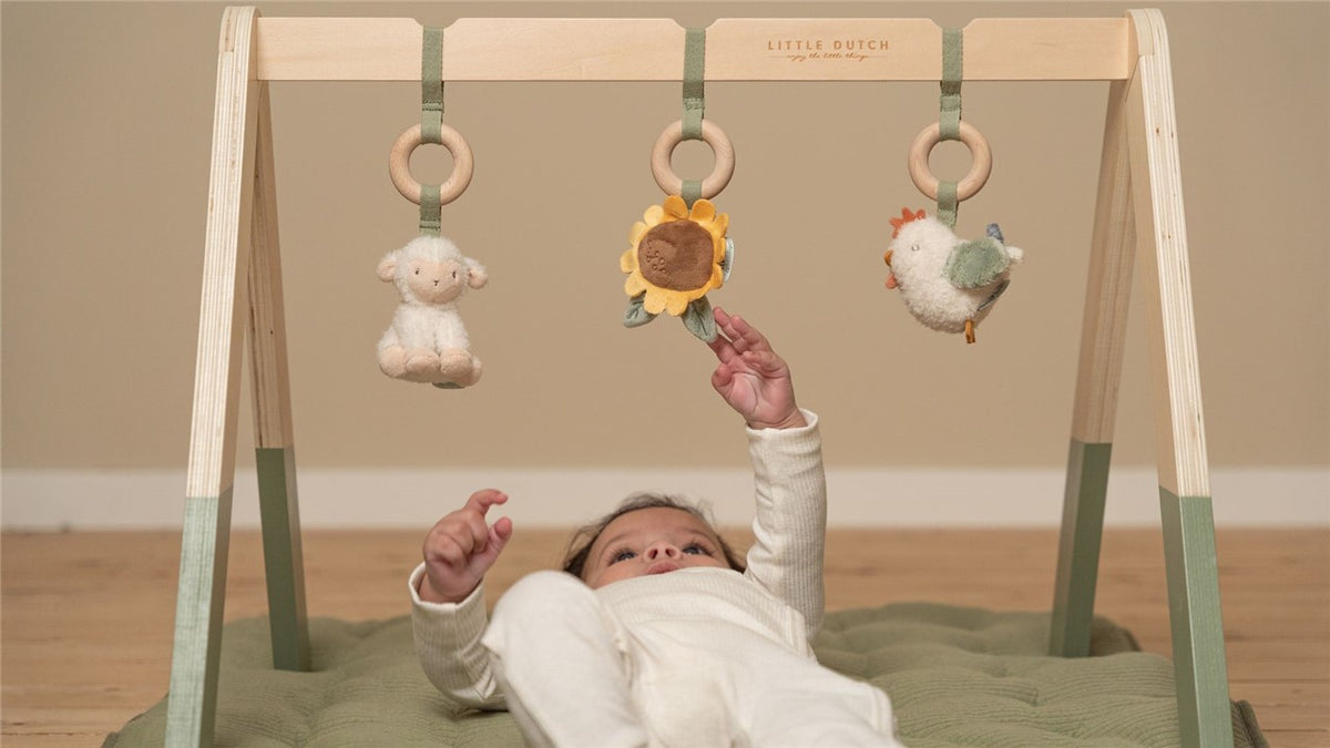 Gimnasio de madera Granja Little Dutch