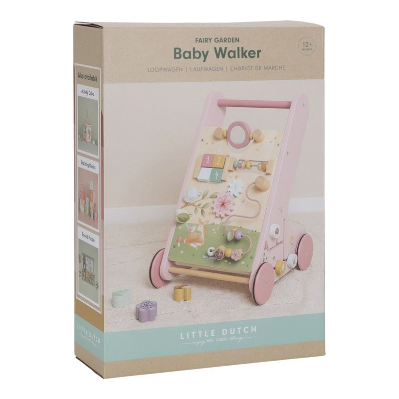 Andador multiactividades Fairy Garden FSC de Little Dutch