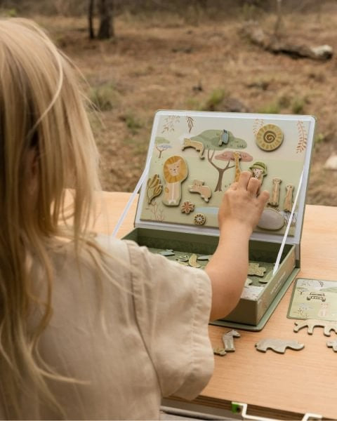 Tablero magnético FSC Safari de Little Dutch