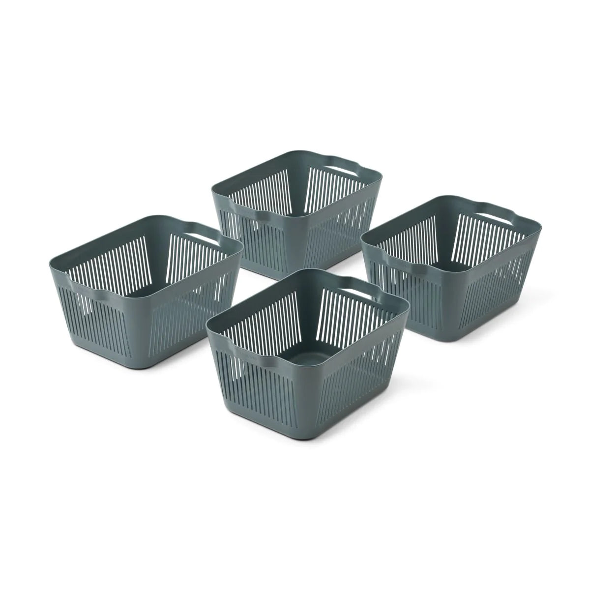 Pack de 4 cestas Makeeva S whale Liewood